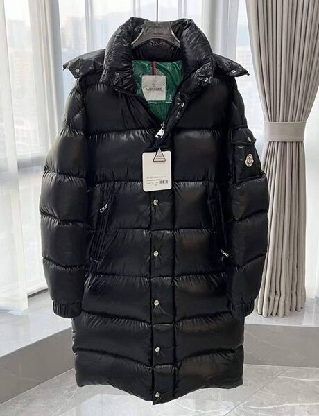 Мужской пуховик Moncler мужской черный 167509