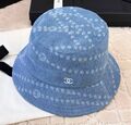 Панама Chanel женский бирюзовый 180202-1