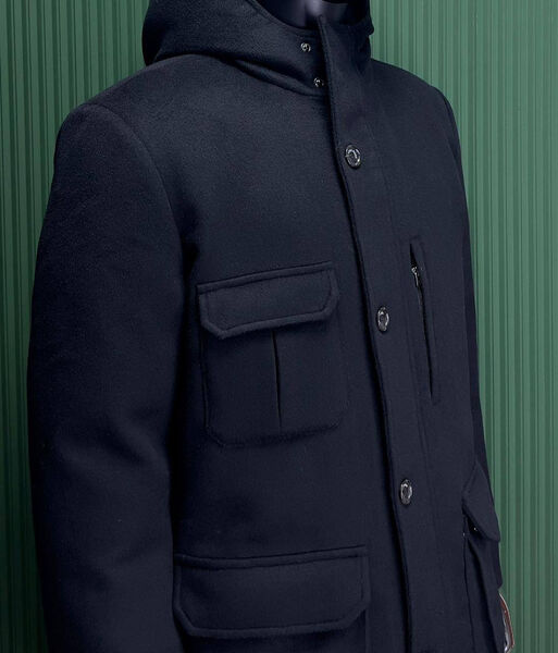 Мужской пуховик Loro Piana мужской черный 134946-3