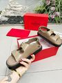 Женские сандалии Valentino женский кожа нюдовый u0155133-1-3