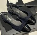 Туфли Chanel женский кожа черный 156715-1