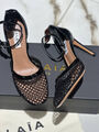 Туфли Alaïa женский кожа черный 153821-3
