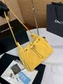 Сумка Chanel женский замша желтый s8384612-1-2