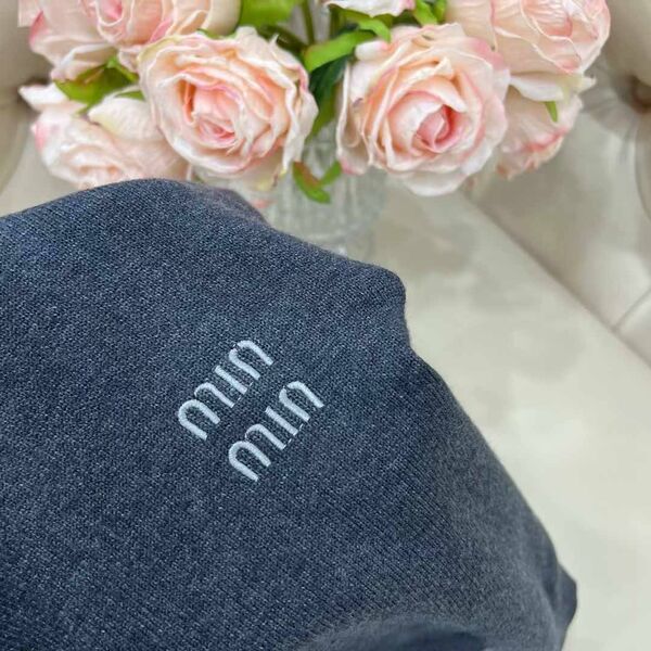 Детский кардиган Miu Miu графитовый 177697-6