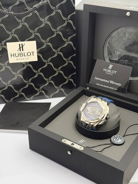 Мужские часы Hublot мужской синий q4789313-1-2