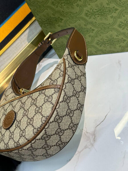 Сумка Gucci Half-Moon женский канва 137916-5