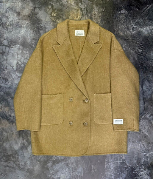 Пальто Maison Margiela женский горчичный 123592-2