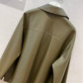 Куртка Loewe женский кожа болотный 156761-8