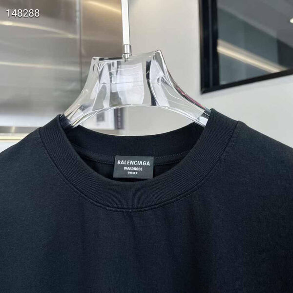 Мужская футболка Balenciaga мужской черный 170871-2