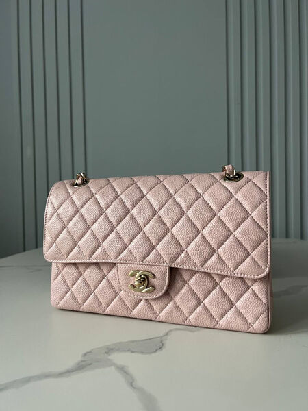 Сумка Chanel 2.55 женский кожа розовый 134271-2