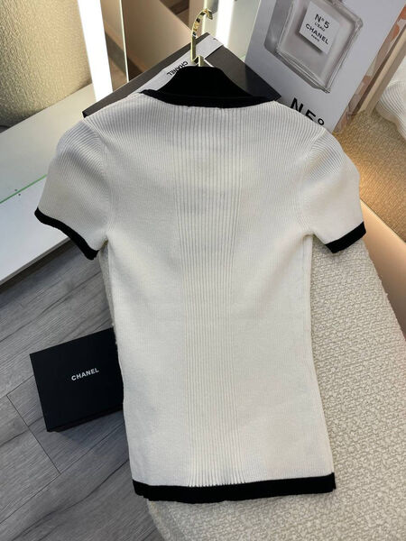 Футболка Chanel женский белый 183516-5