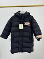 Детский пуховик Burberry черный,серебристый 177412