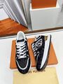 Кроссовки Louis Vuitton Neo Run Away женский кожа черный n2775269-1-4