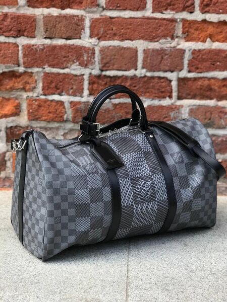 Дорожная сумка Louis Vuitton мужской канва графитовый 19234-2