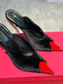 Туфли Schiaparelli женский замша черный 191216-3
