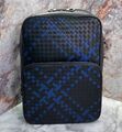 Мужской рюкзак Bottega Veneta мужской кожа черный 111554-1
