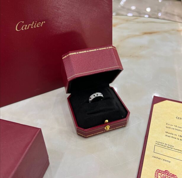 Кольцо Cartier темно-серый 175509