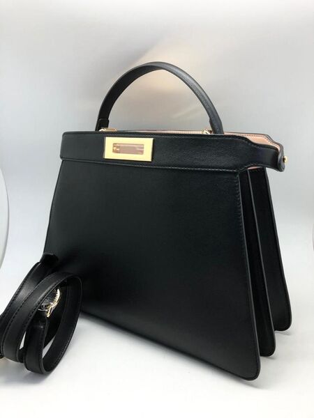 Сумка Fendi женский кожа черный 74473-2