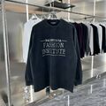 Мужской лонгслив Balenciaga мужской черный,серебристый b7020367-1