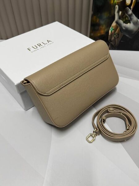 Сумка Furla женский кожа бежевый r7709066-1-2