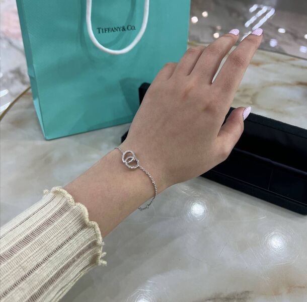 Браслет Tiffany графитовый 175507-7