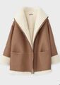 Дубленка Fendi женский бежевый 19421-2