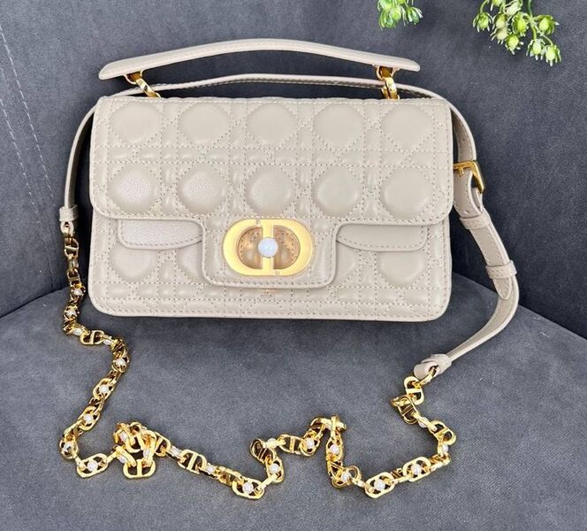 Сумка Christian Dior Jolie Top Handle женский кожа бежевый 150522