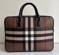 Мужской портфель Burberry мужской кожа chèvre 120366
