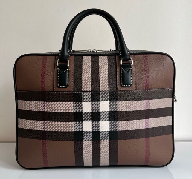 Мужской портфель Burberry мужской кожа 120366