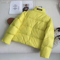 Пуховик Balenciaga женский горчичный 125001-2