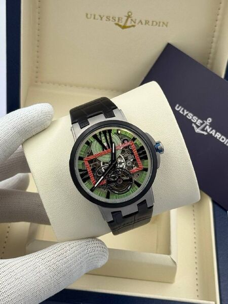 Мужские часы Ulysse Nardin мужской черный o7125837-1-6