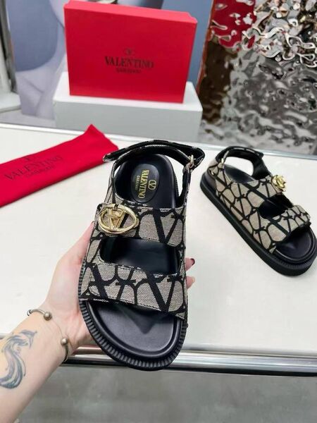 Женские сандалии Valentino женский текстиль q5962356-1-2