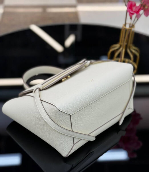 Сумка Celine Belt Micro женский кожа белый 142388-5