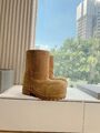 Женские ботинки Balenciaga Women's Alaska Fur Bootie женский замша коричневый h4129593-1