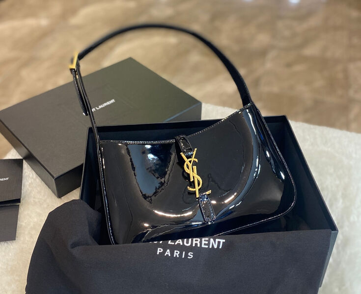 Сумка Saint Laurent женский кожа черный 77435-3