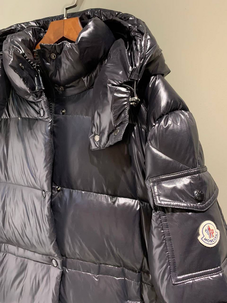 Пуховик Moncler женский черный 93794-3