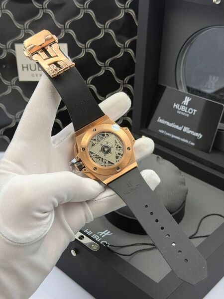 Мужские часы Hublot мужской черный a1325365-1-4