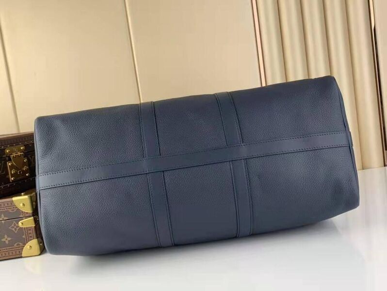 Дорожная сумка Louis Vuitton мужской кожа синий 19235-5