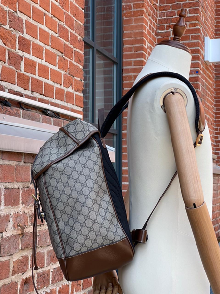 Рюкзак Gucci мужской канва графитовый 65099-3