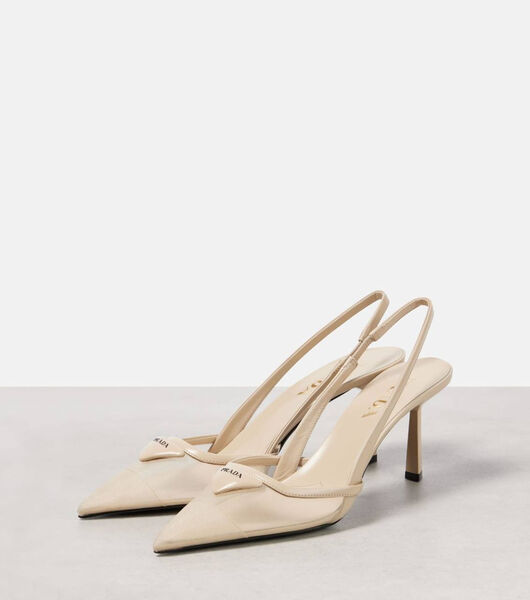 Туфли Prada женский сетка бежевый 187314-10