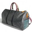 Дорожная сумка Louis Vuitton мужской канва monogram черный,белый 150028