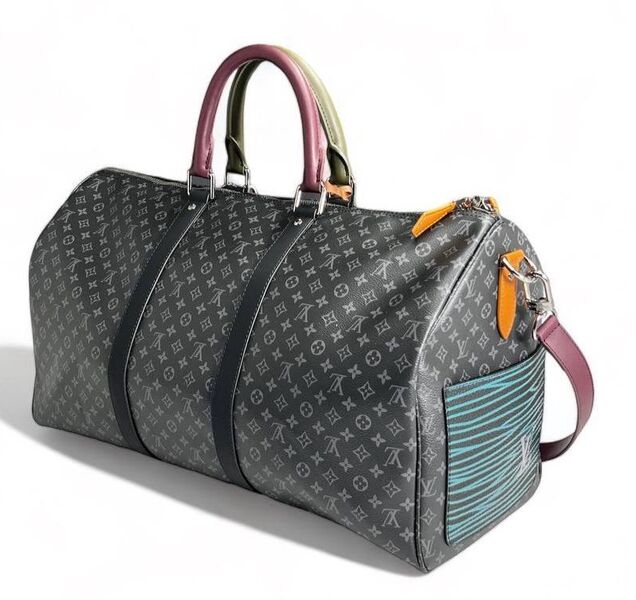 Дорожная сумка Louis Vuitton мужской канва черный 150028