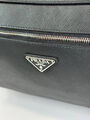 Мужской рюкзак Prada мужской кожа черный 135123-3