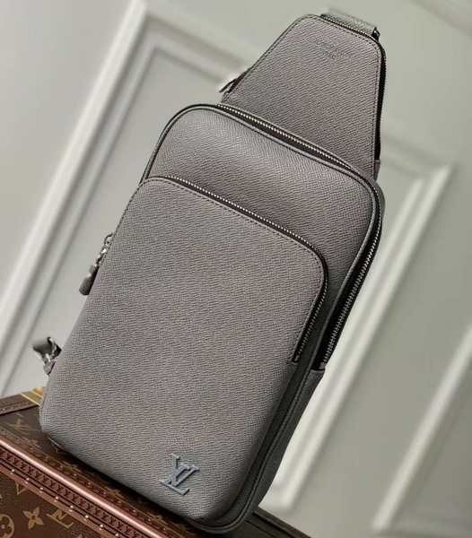 Мужская сумка слинг Louis Vuitton мужской кожа графитовый 96813