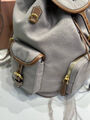 Рюкзак Miu Miu женский текстиль графитовый 191296-5