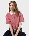 Футболка Prada женский бордовый 191985-2