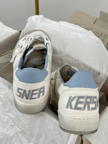 Кеды Golden Goose женский кожа белый 194859-2