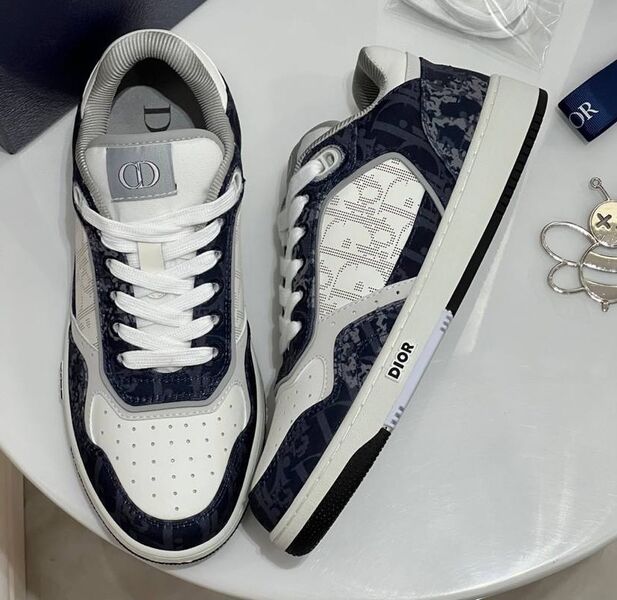 Кеды Christian Dior женский кожа белый 128099