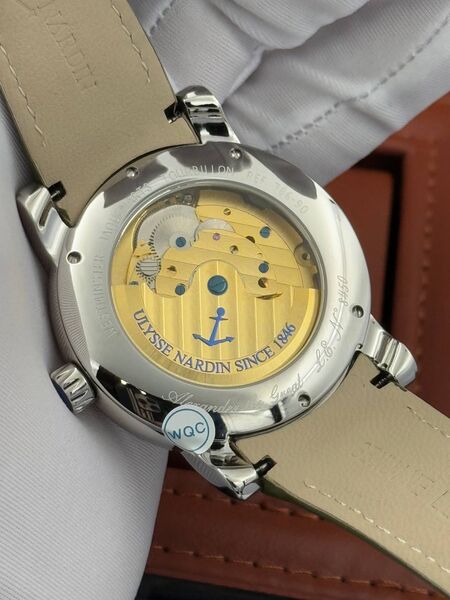 Мужские часы Ulysse Nardin мужской хаки a6476465-1-3