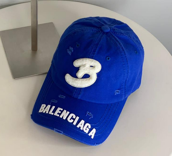 Кепка Balenciaga женский синий 25905
